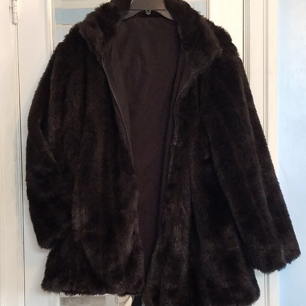 A winter faux fur